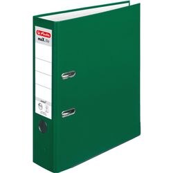 Ordner herlitz max.file protect a4 80 mm staand groen 2-rings 1 stuk