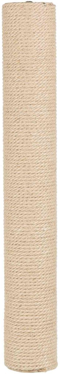 Trixie reservepaal jute - naturel 60x9x9 cm - inclusief schroefdraad en 2 schroeven