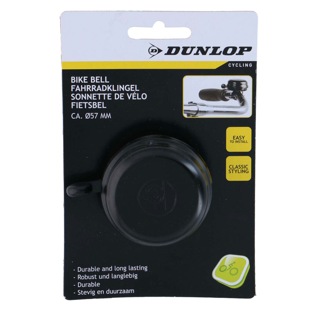 Dunlop fietsbel zwart 57mm