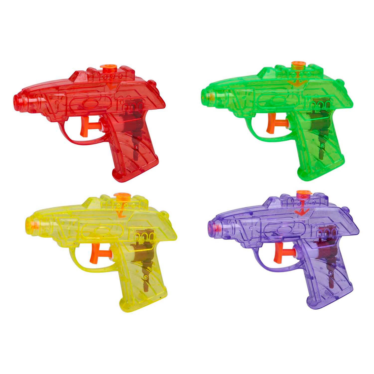 Waterpistooltjes 11,5cm, 4st.