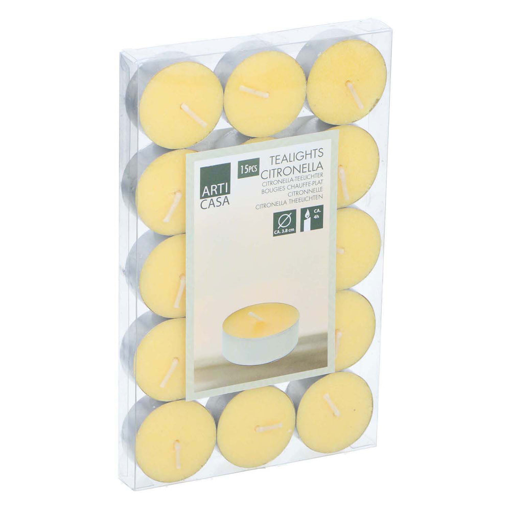 Citronellakaars buiten, 15st.