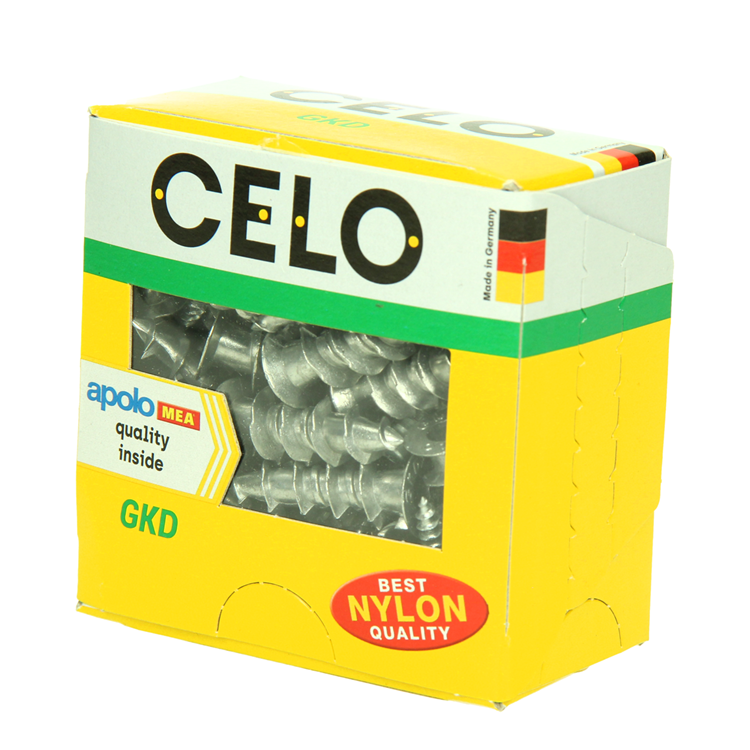 Celo 1067402 - metalen gipsplaatpluggen gkdz 4,5x35, 50 pcs | 1 stuks