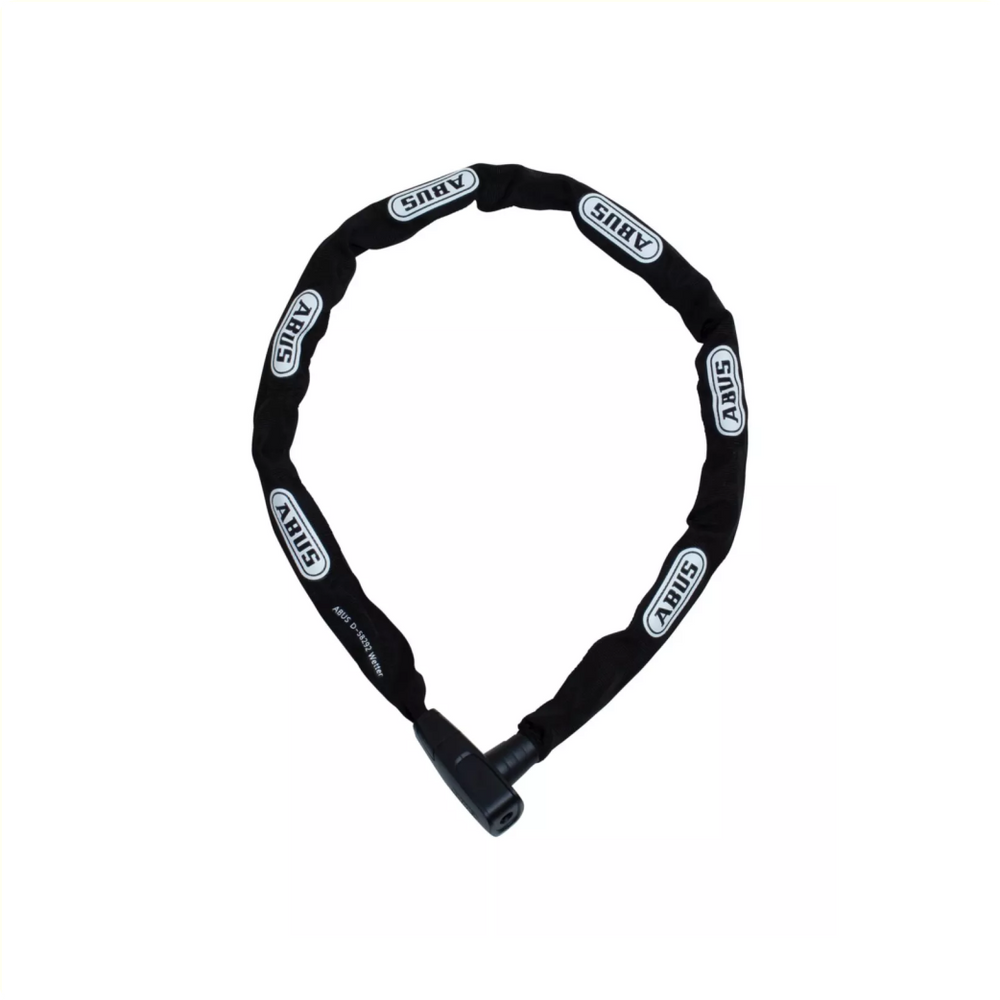 Abus CityChain 6800 110 Zwart - 5mm dik - Sleutelslot