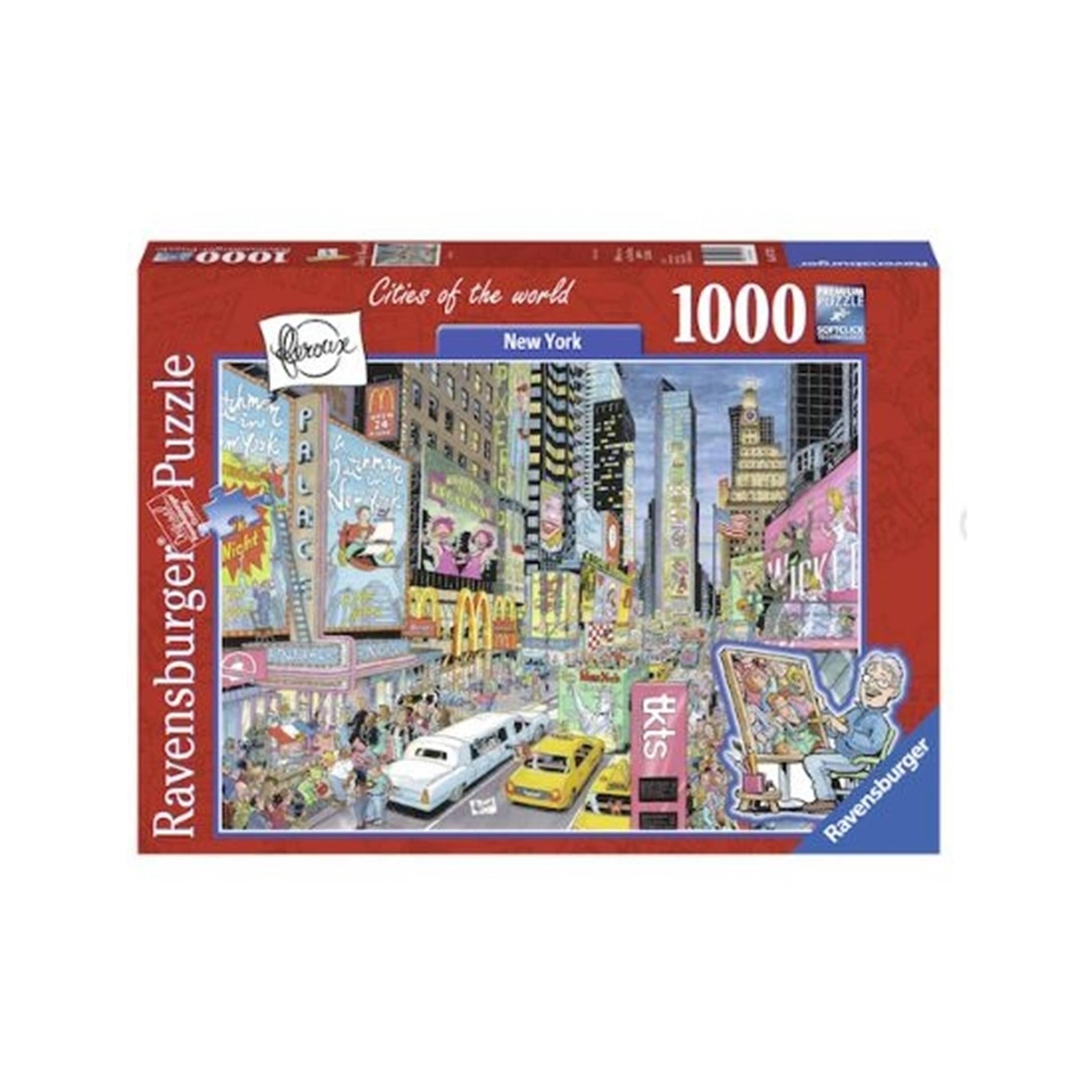 Ravensburger legpuzzel fleroux new york, 1000st.