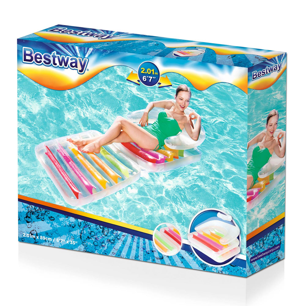 Bestway high fashion loungebed en stoel