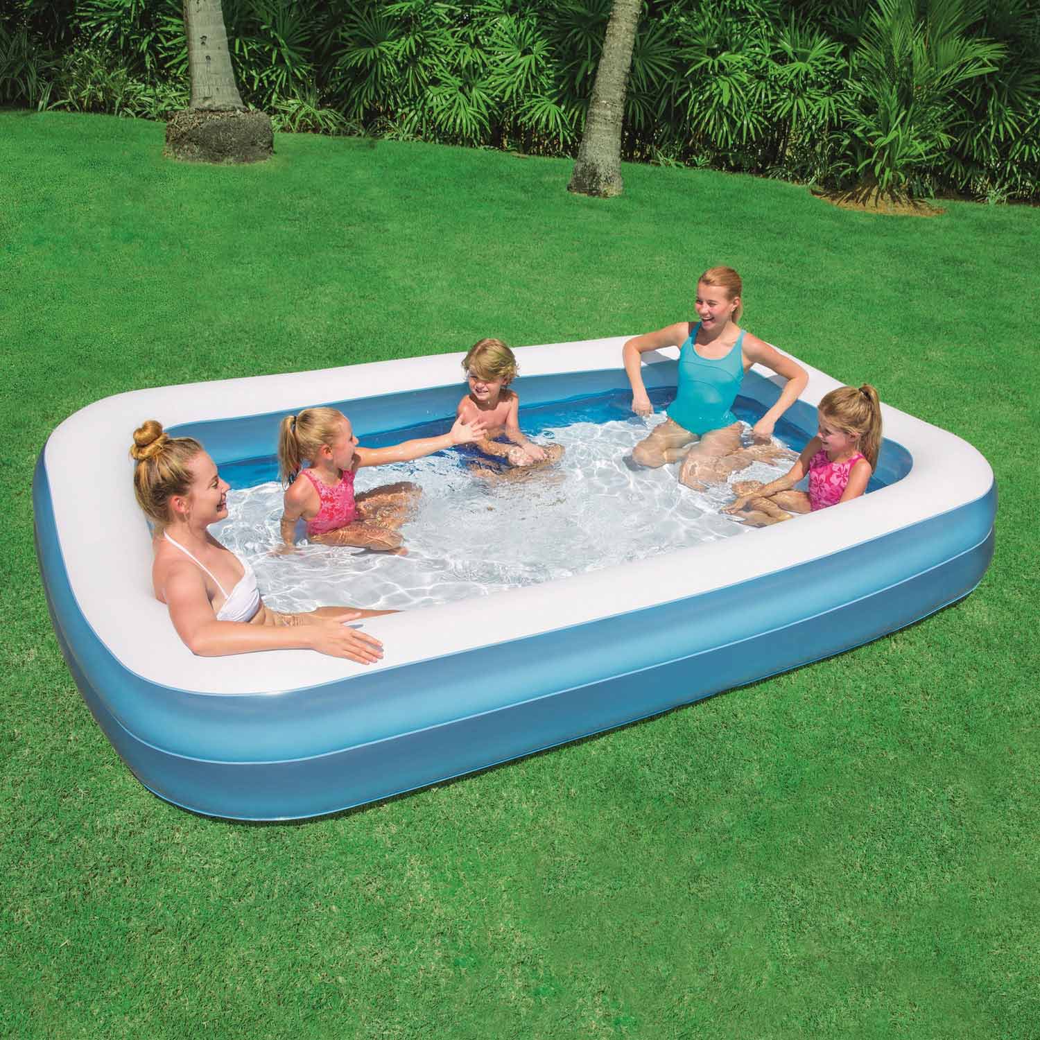 Bestway familiebad rechthoekig, 305x183x46cm