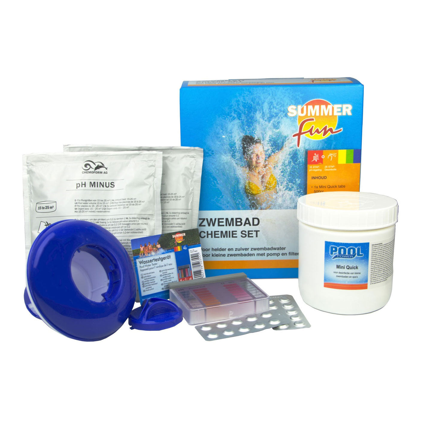 Bestway zomerplezier startset chemie