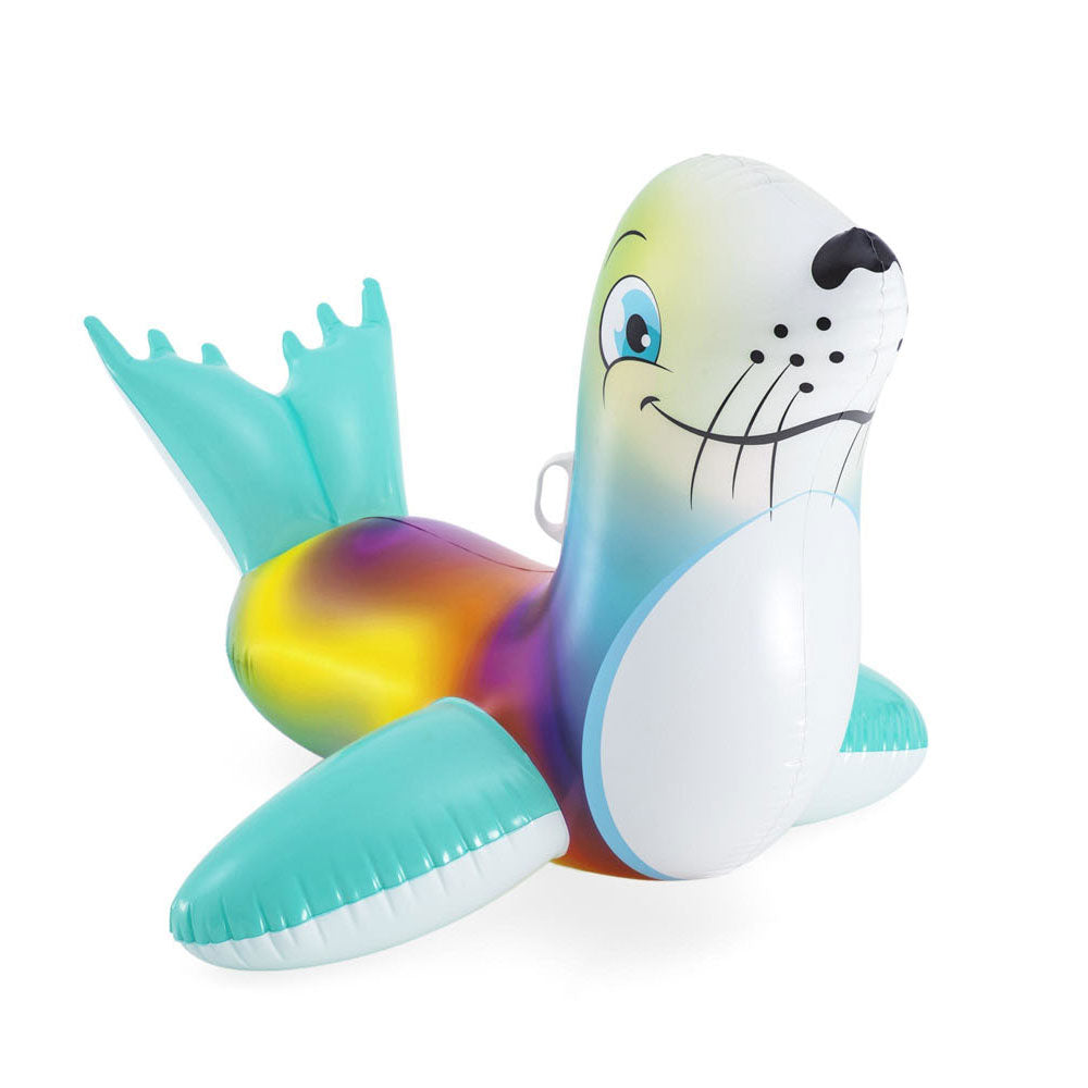 Bestway opblaasfiguur zeehond ride-on
