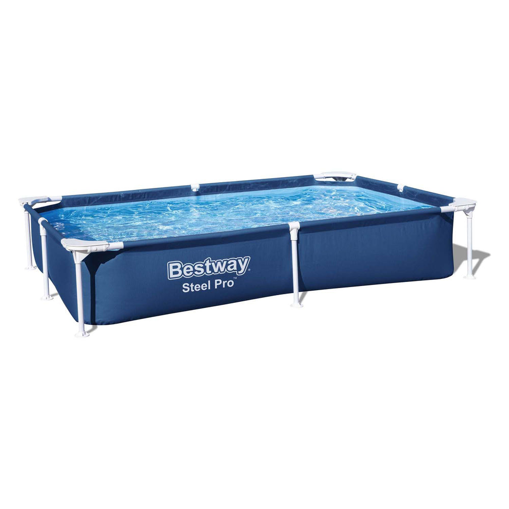 Bestway zwembad staal pro rechthoekig, 221cm