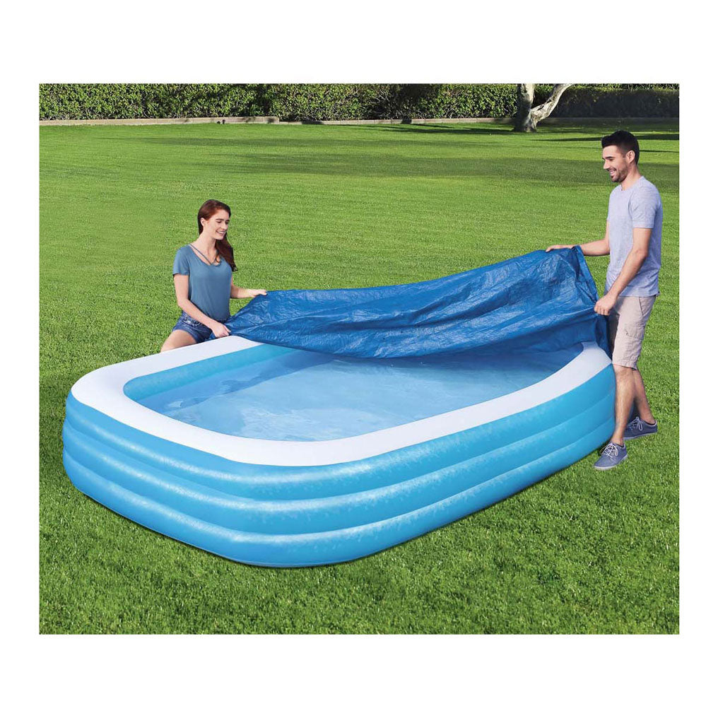 Bestway familiebad afdekzeil rechthoekig, 305cm