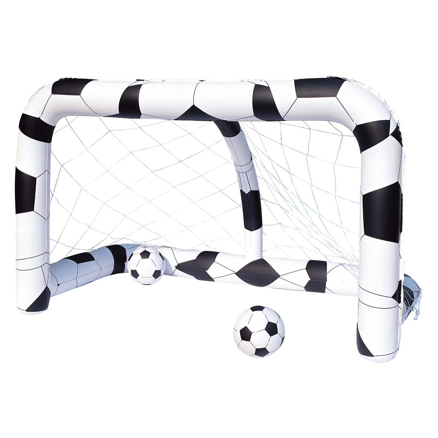 Bestway speelcentrum opblaas voetbaldoel met 2 ballen
