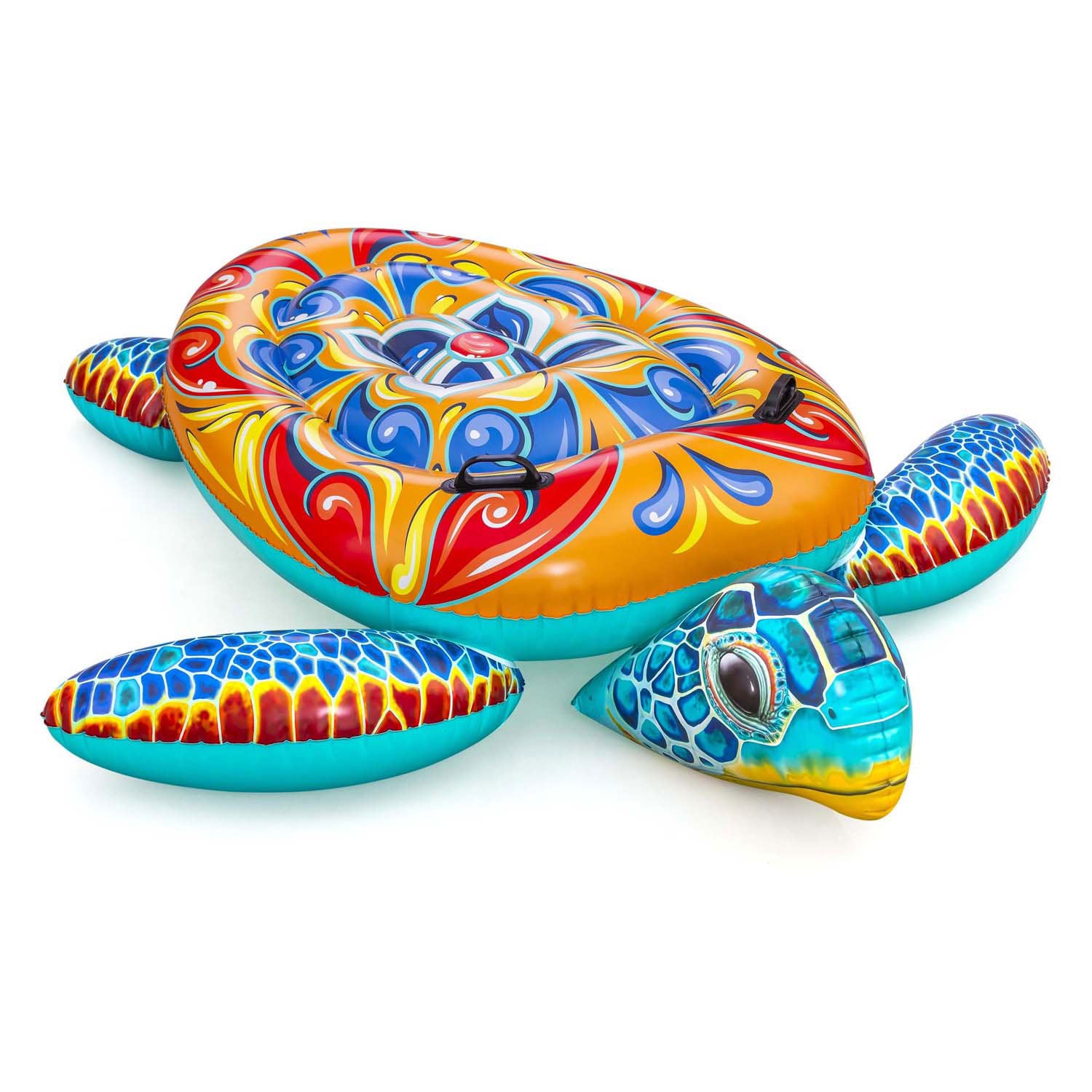 Bestway rider mediteraans opblaasschildpad, 186cm