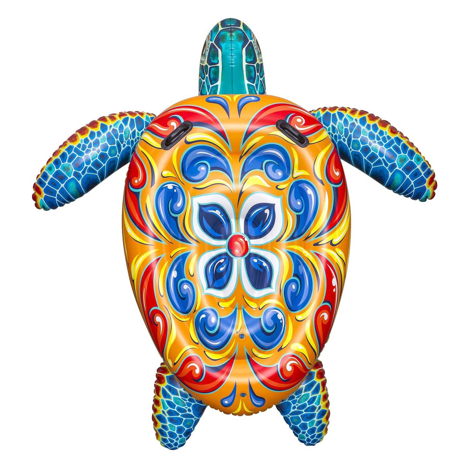 Bestway rider mediteraans opblaasschildpad, 186cm