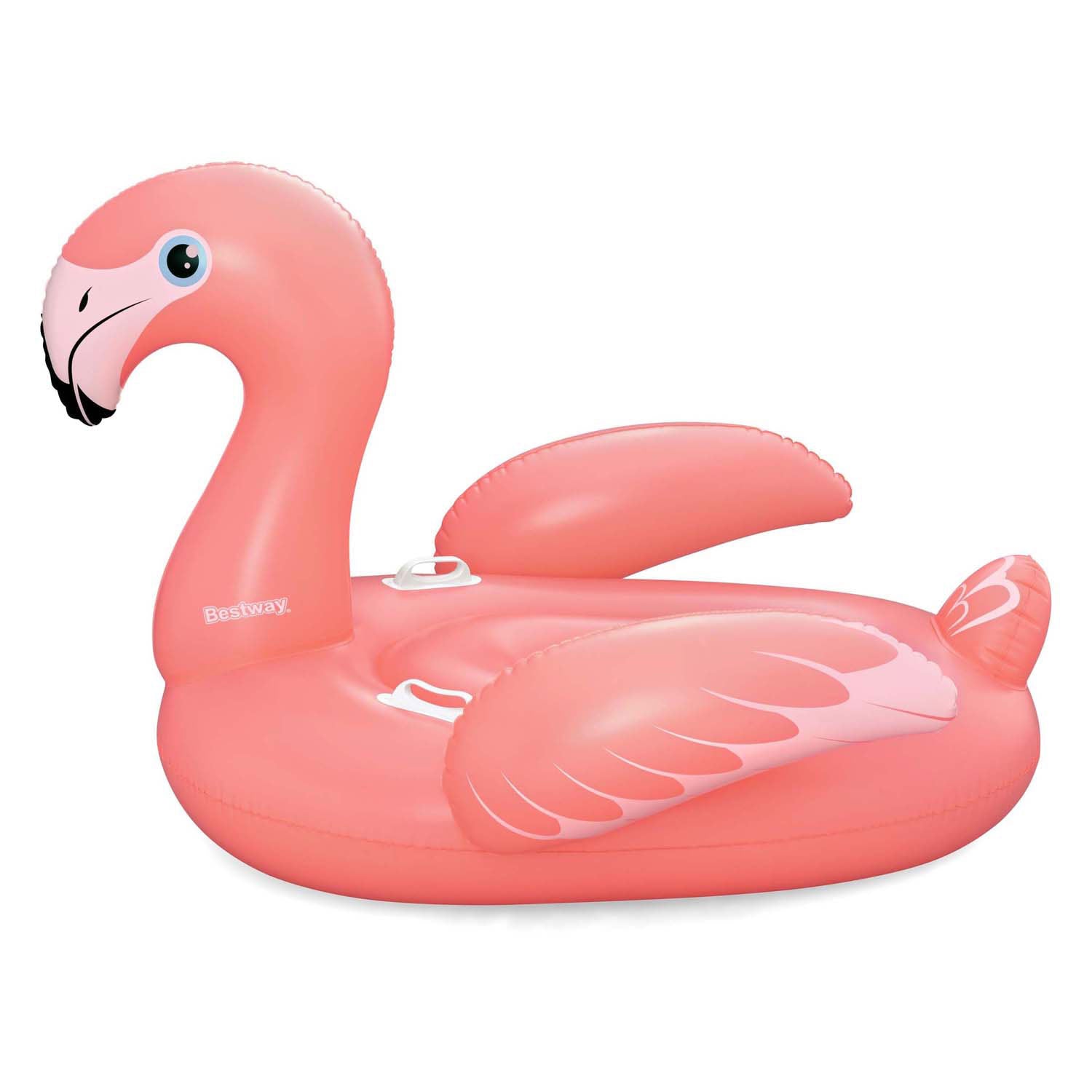 Bestway rider opblaas flamingo, 148cm
