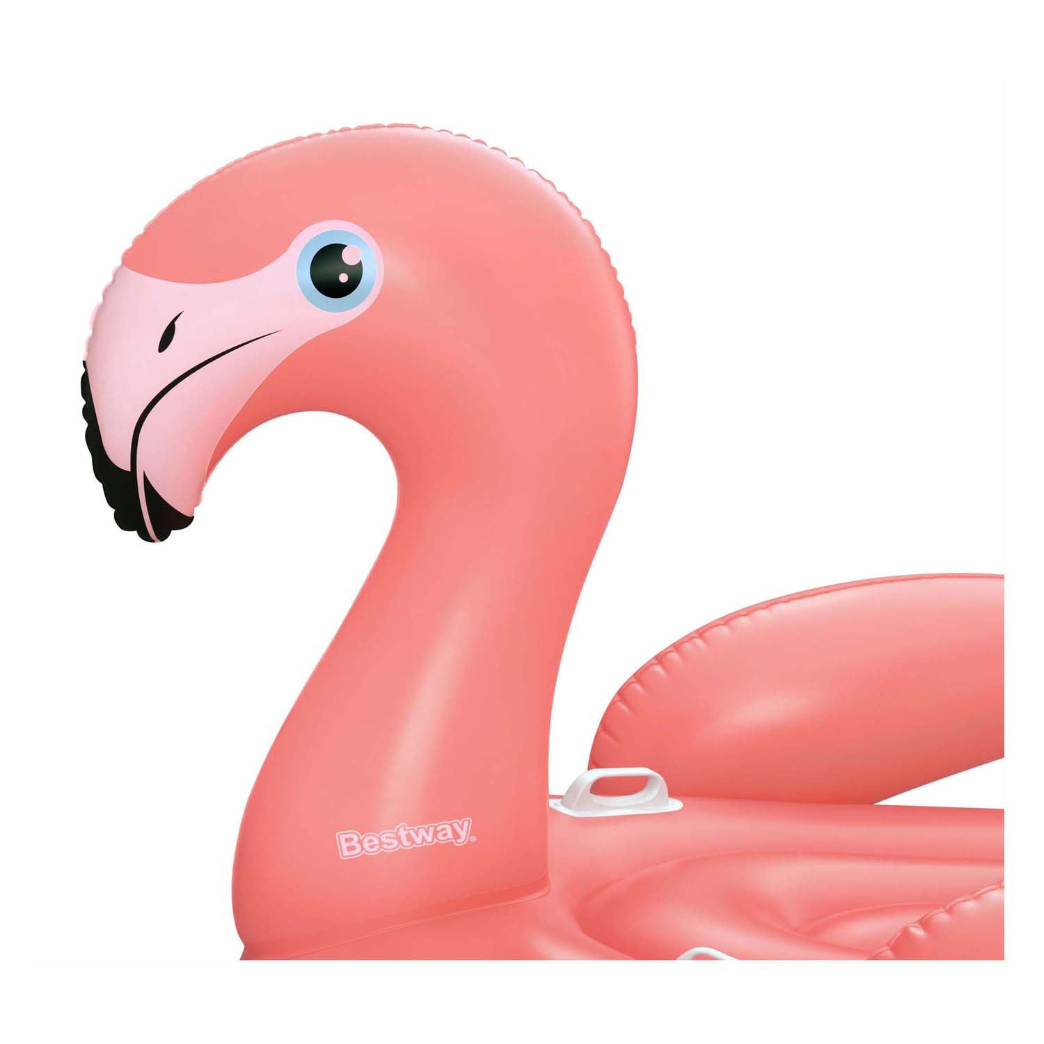 Bestway rider opblaas flamingo, 148cm