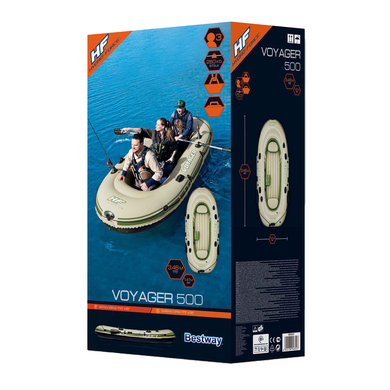Hydroforce laars Voyager 500 set groen