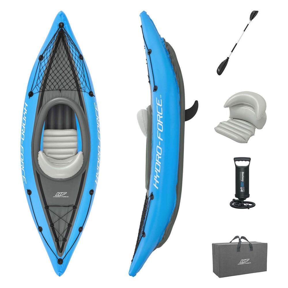 Bestway hydro force kajak cove kampioen x1 set opblaasbaar
