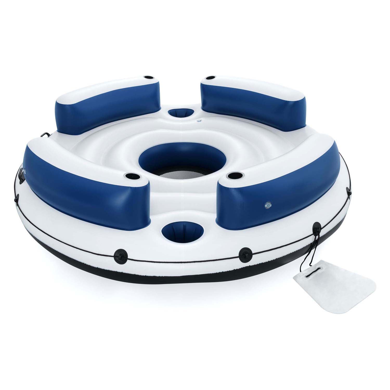 Bestway hydro force lazy dayz island eiland lounge opblaasbaar, 239cm