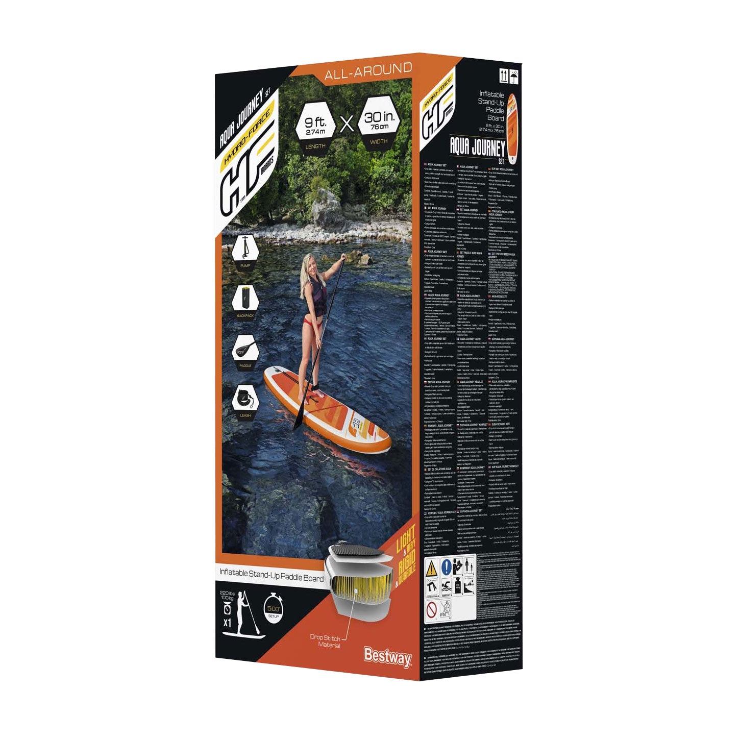Bestway Hydro Aqua Journey SUP-set