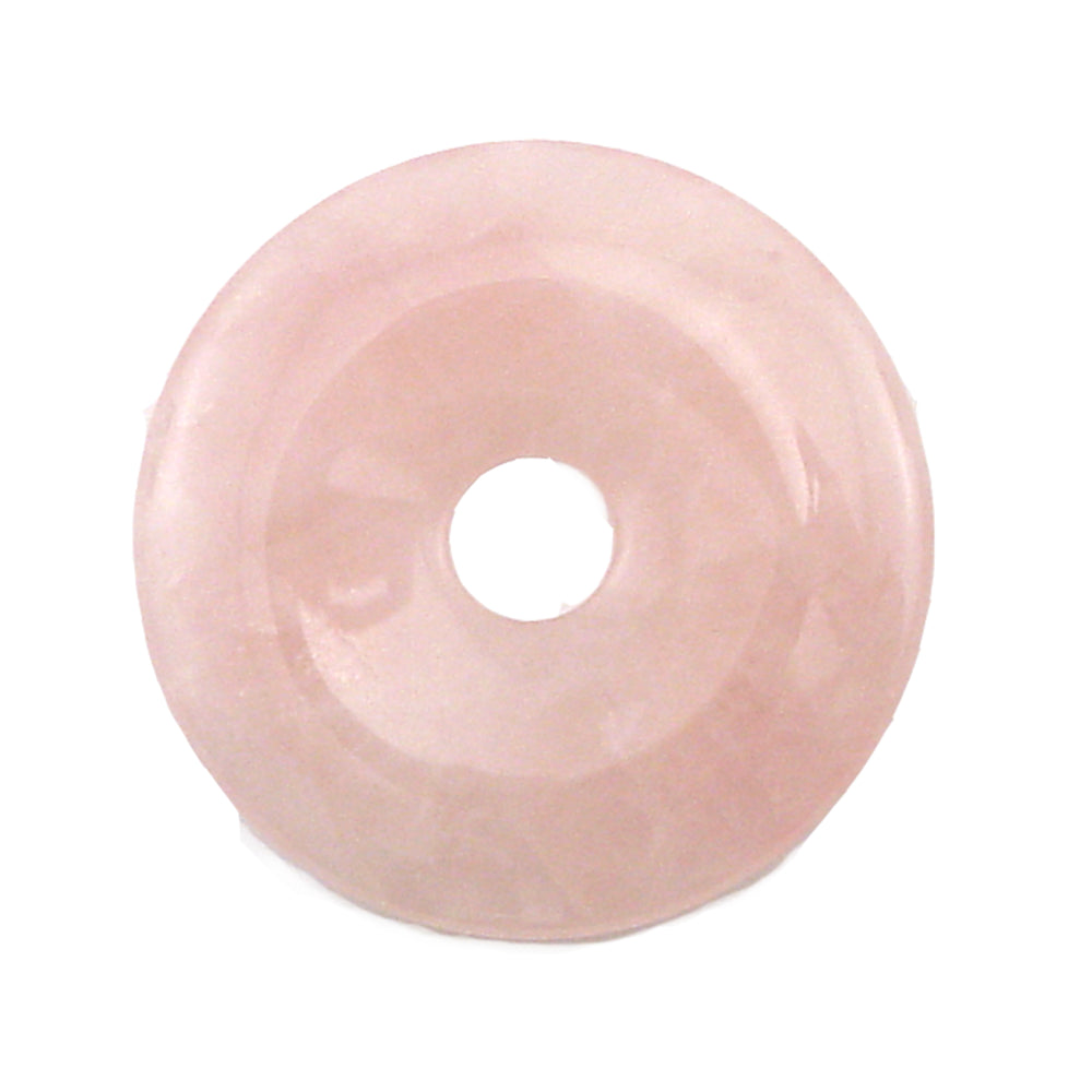 Darice • donut bead 40mm rosequartz