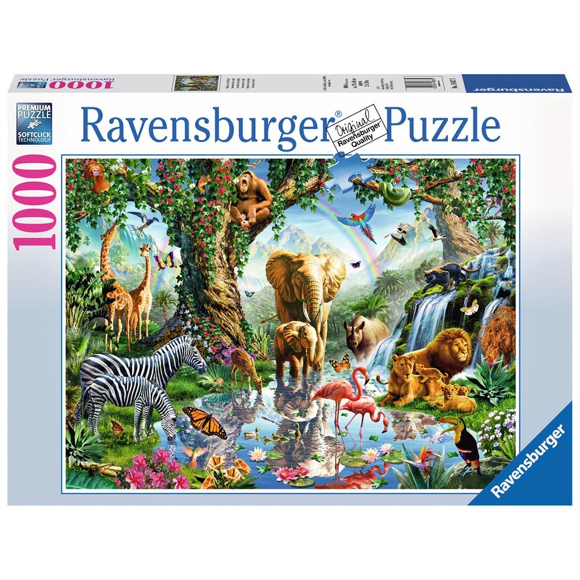 Avonturen in de Jungle Puzzel, 1000st.