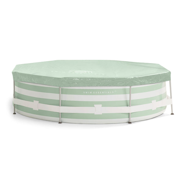 Swim Essentials Luxury Green Striped Round Pool