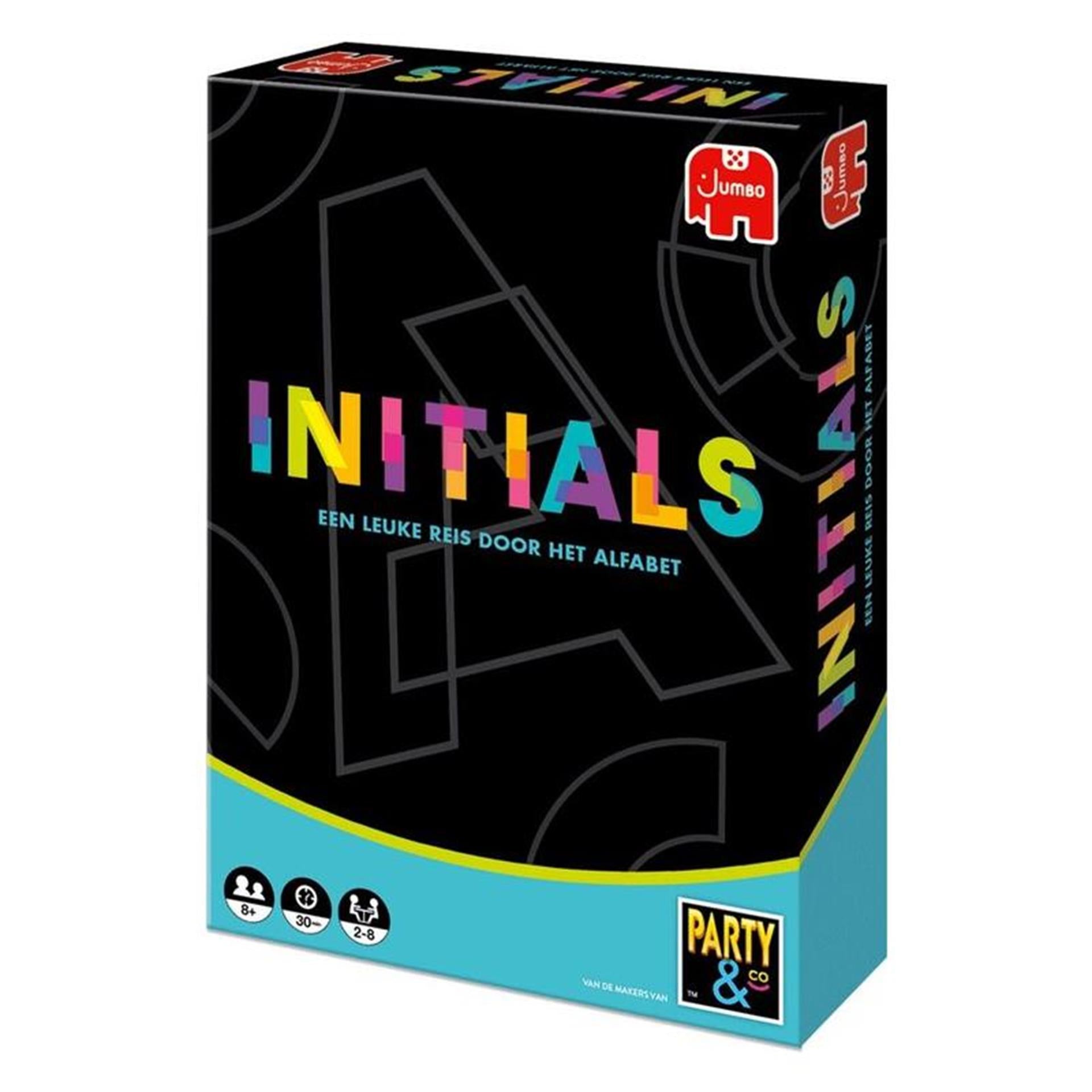 Jumbo party co initialen - gezelschapsspel