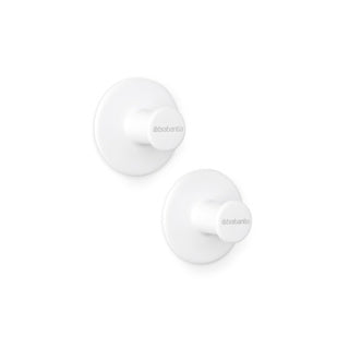 Brabantia renew handdoekhaakjes, set van 2 - wit