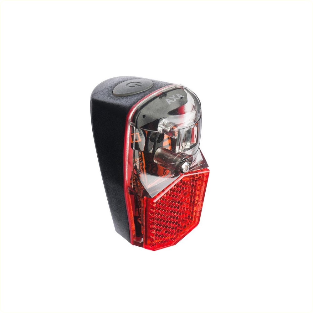 Axa led achterlicht run compact op spatbord met batt blister