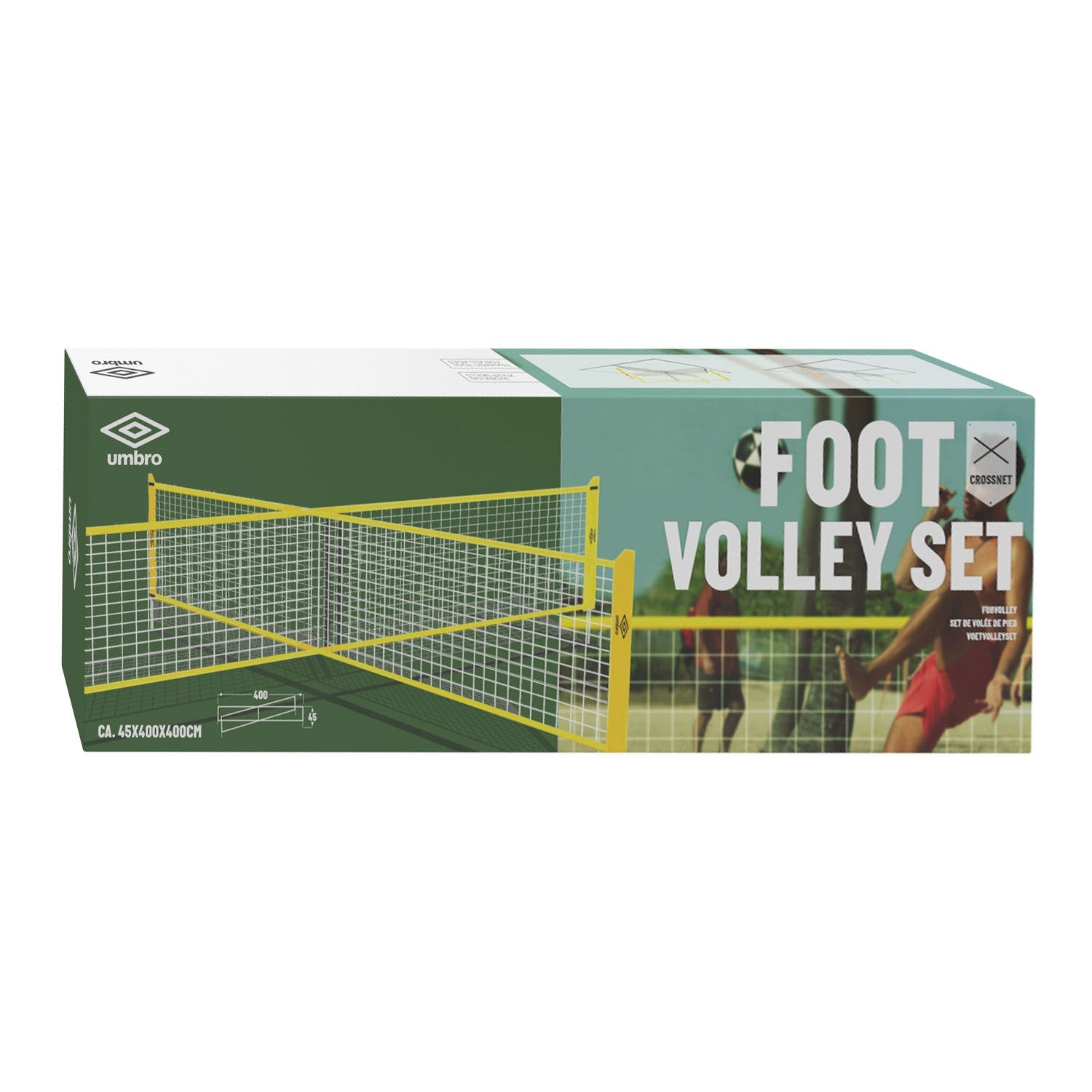 Umbro voetvolley voetbalset, 19dlg.