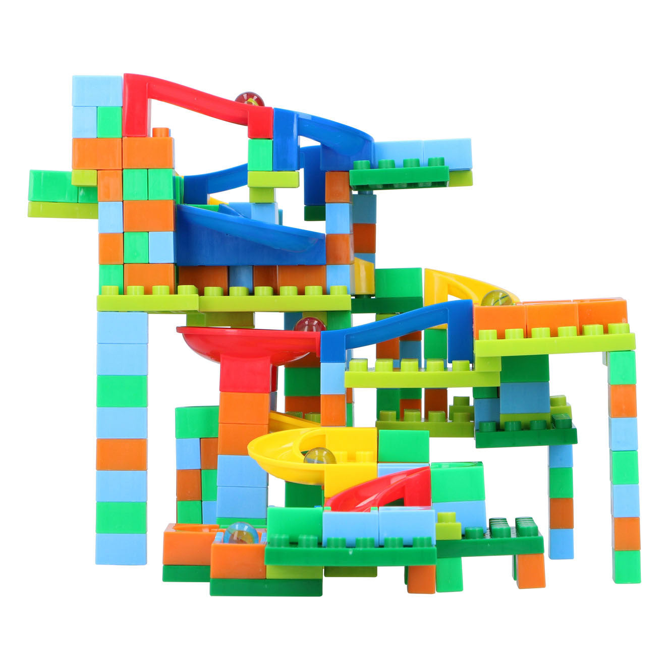 Kunststof Knikkerbaan Marmer, 248dlg.