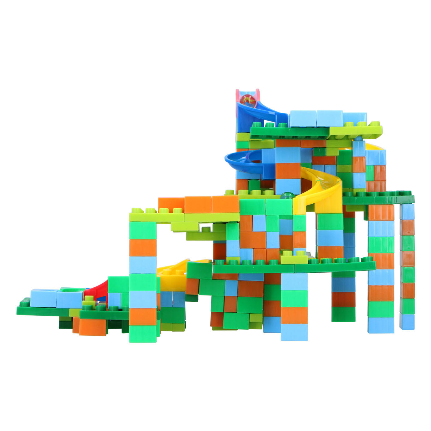 Kunststof Knikkerbaan Marmer, 248dlg.