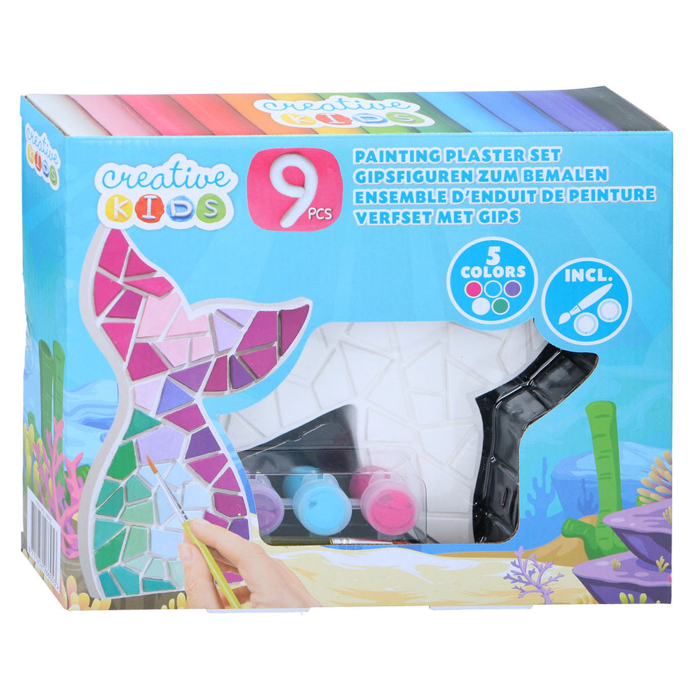 Gips schilderen patronen, 9dlg.