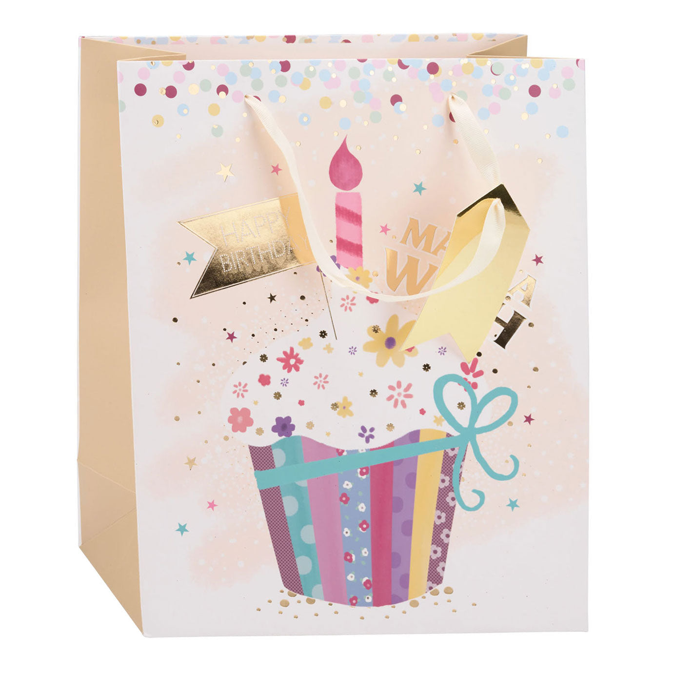Cadeautas Verjaardag, 36cm