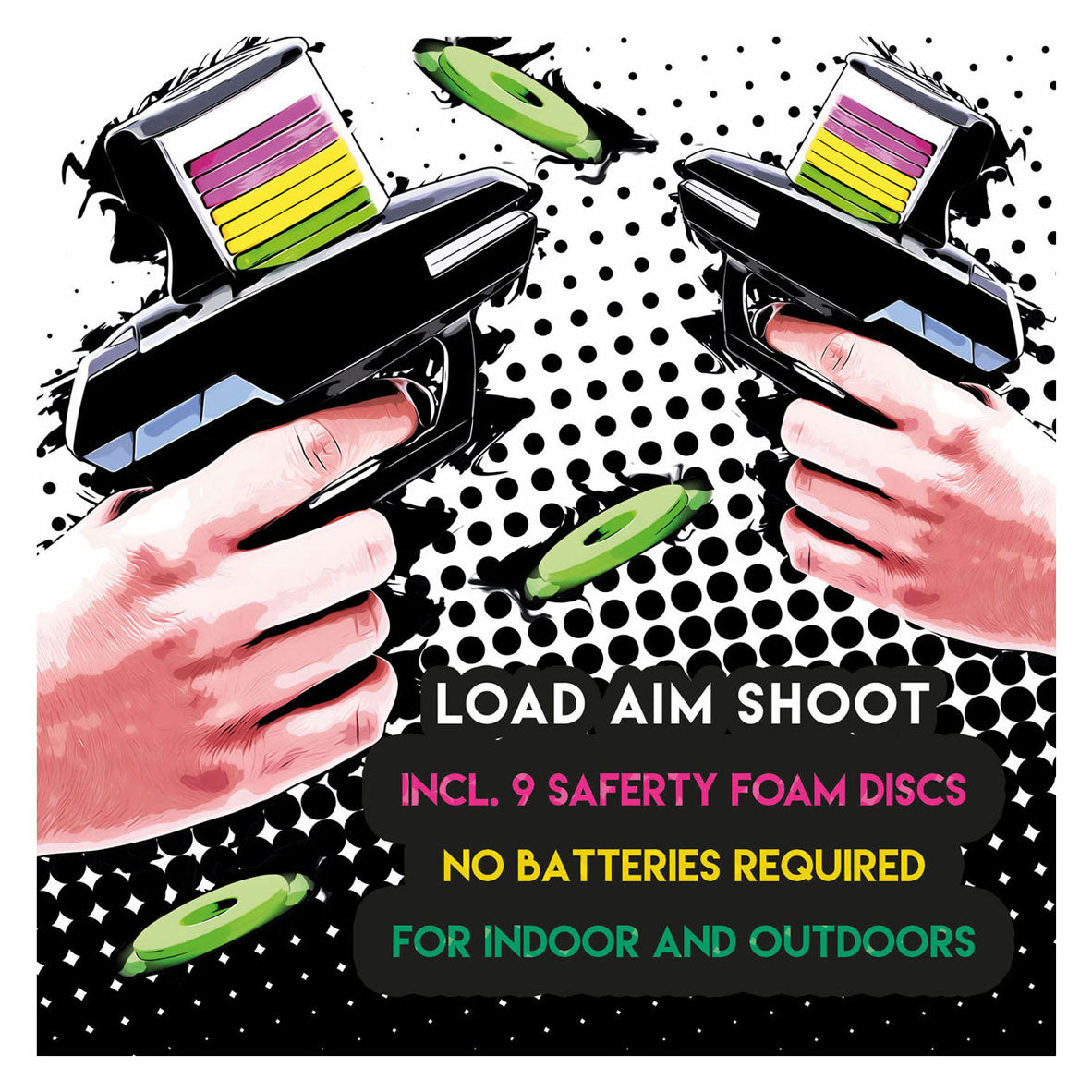 Sks schuimschijf afschietpistool