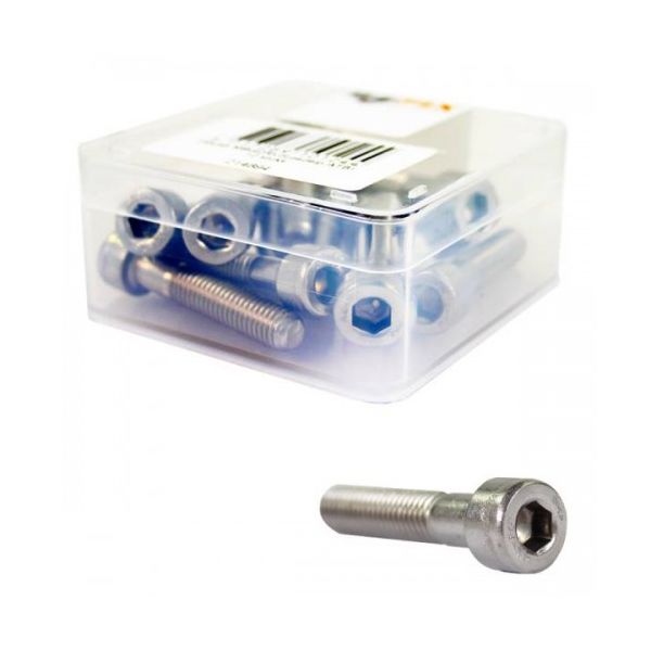 Bofix inbusbout m8 x 40 rvs voor zadelpen (12 stuks)