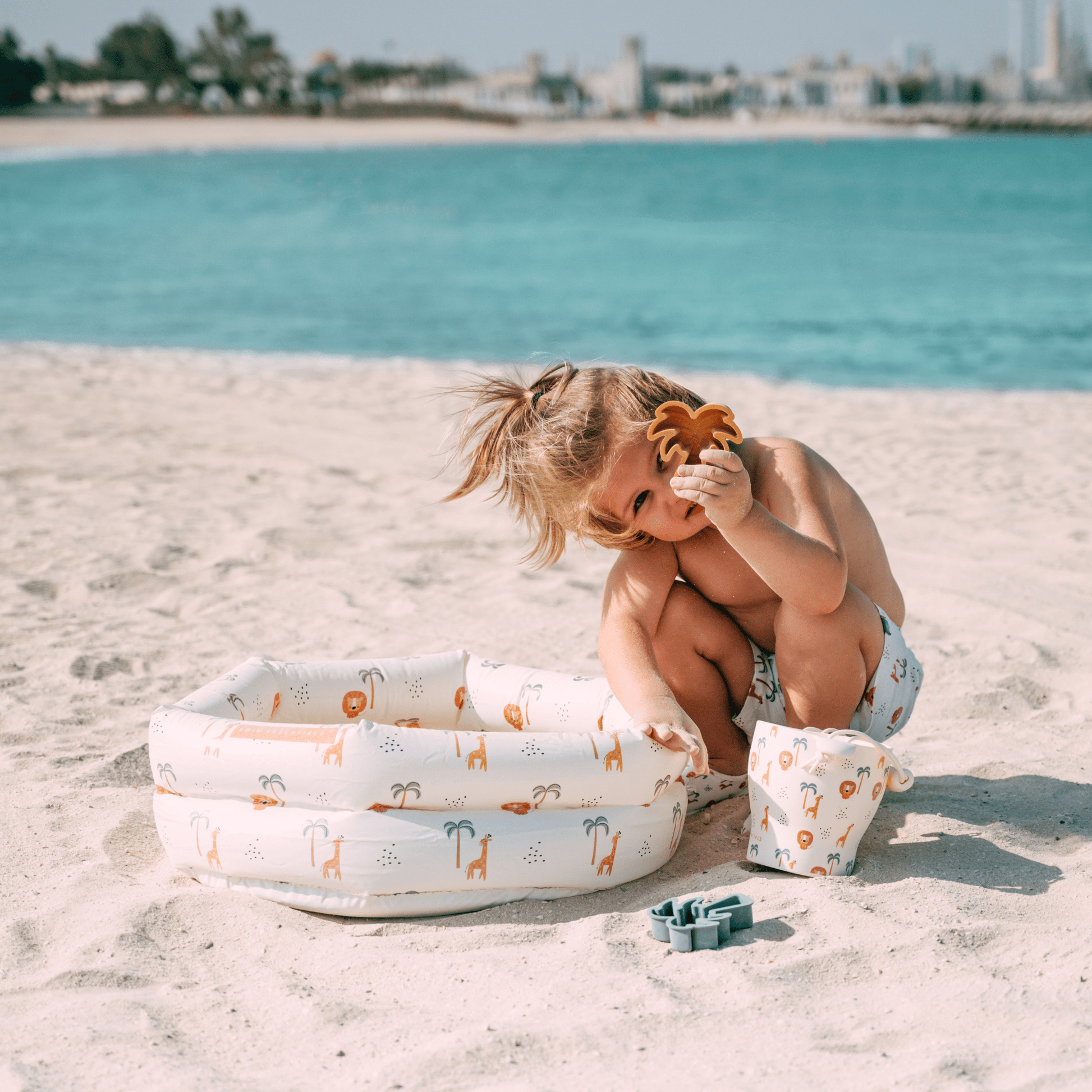 Oerwoud | meerkleurig babyzwembad ø 60 cm