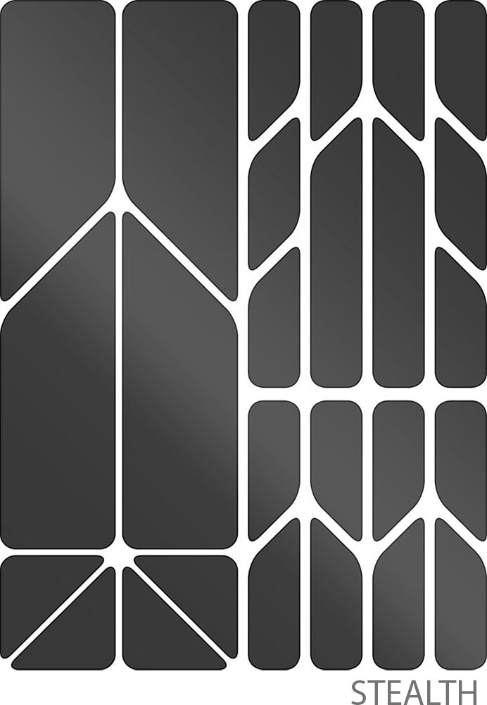 Rie:sel design re:flex plus - sticker set | silver