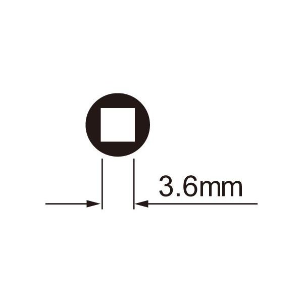 Clé à rayons IceToolz 12D3 pour 3,6 mm (embouts carrés)