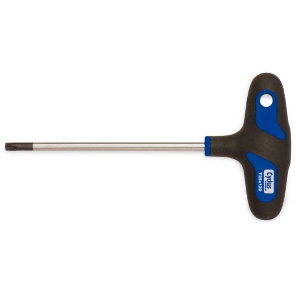 Cycplus schroevendraaiercyclus met t-greep torx 25 - 120 mm