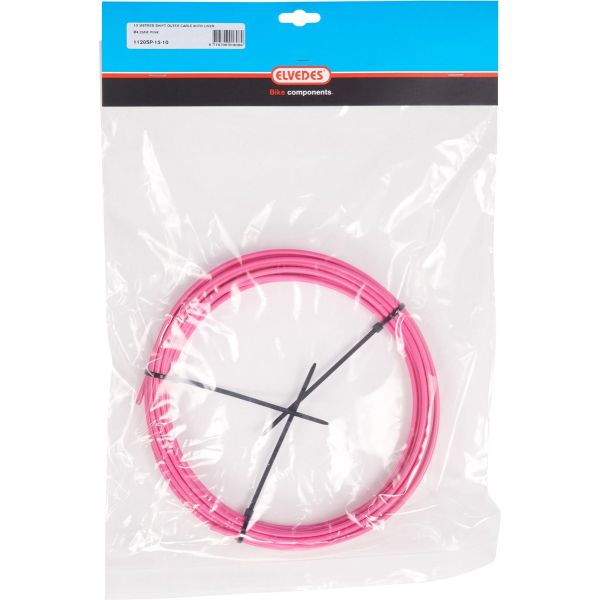 Câble externe Elvedes 4.9mm (10m) rose 1125TEF-15-10