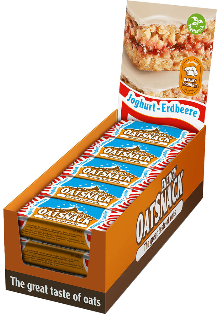 Oatsnack energy bar box of 15 | erdnuss-karamell