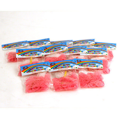 Loombands Loombands Bandjes Parel Roze 200 Stuks