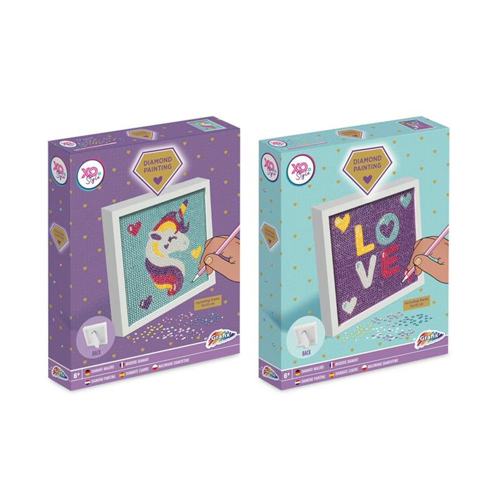 Grafix diamond painting inclusief frame