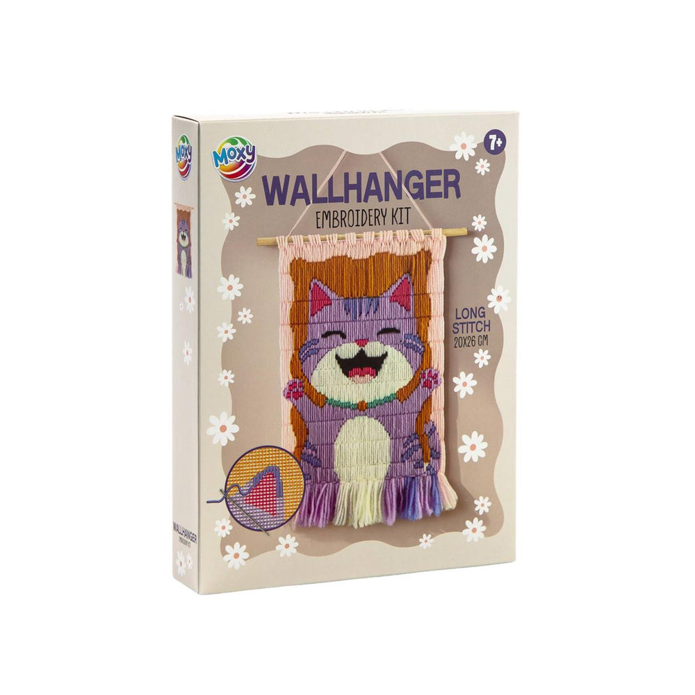 Moxy wandhanger borduurset lange steek