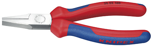 Knipex platbektang 2002140 grijptang (rood blauw)