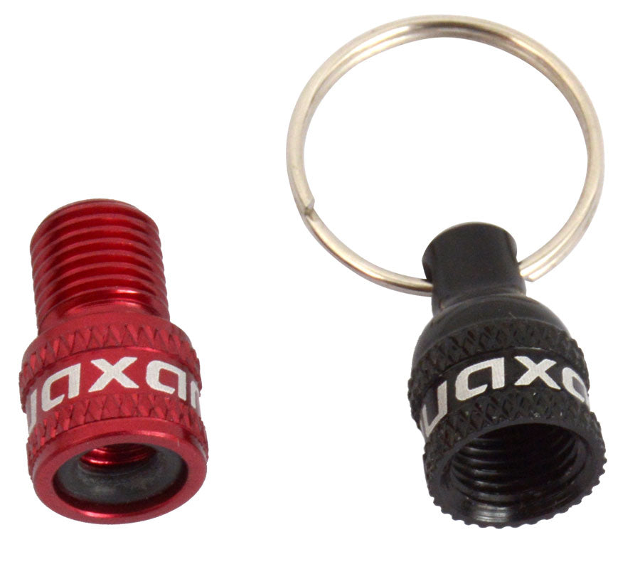 Quaxar valve adapter with keychain bit