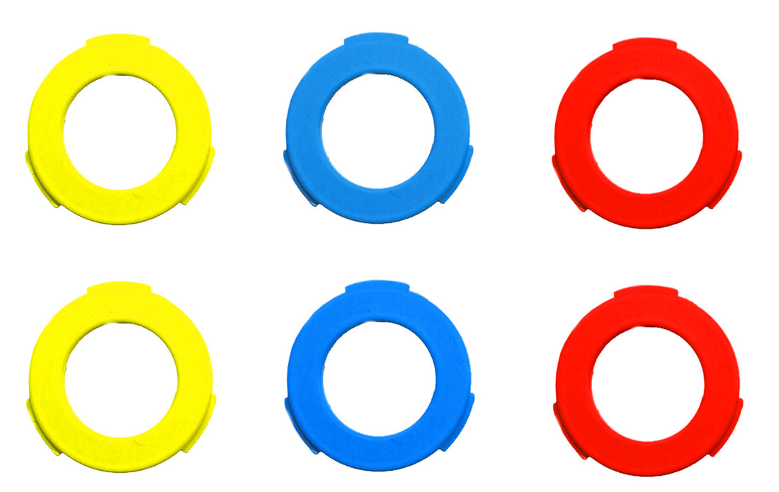 Magura Afdekkit voor remklauw blauw rood geel 6st. 2701239