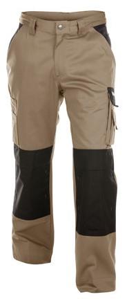 Dassy broek boston p k 245gr khaki zwart 52