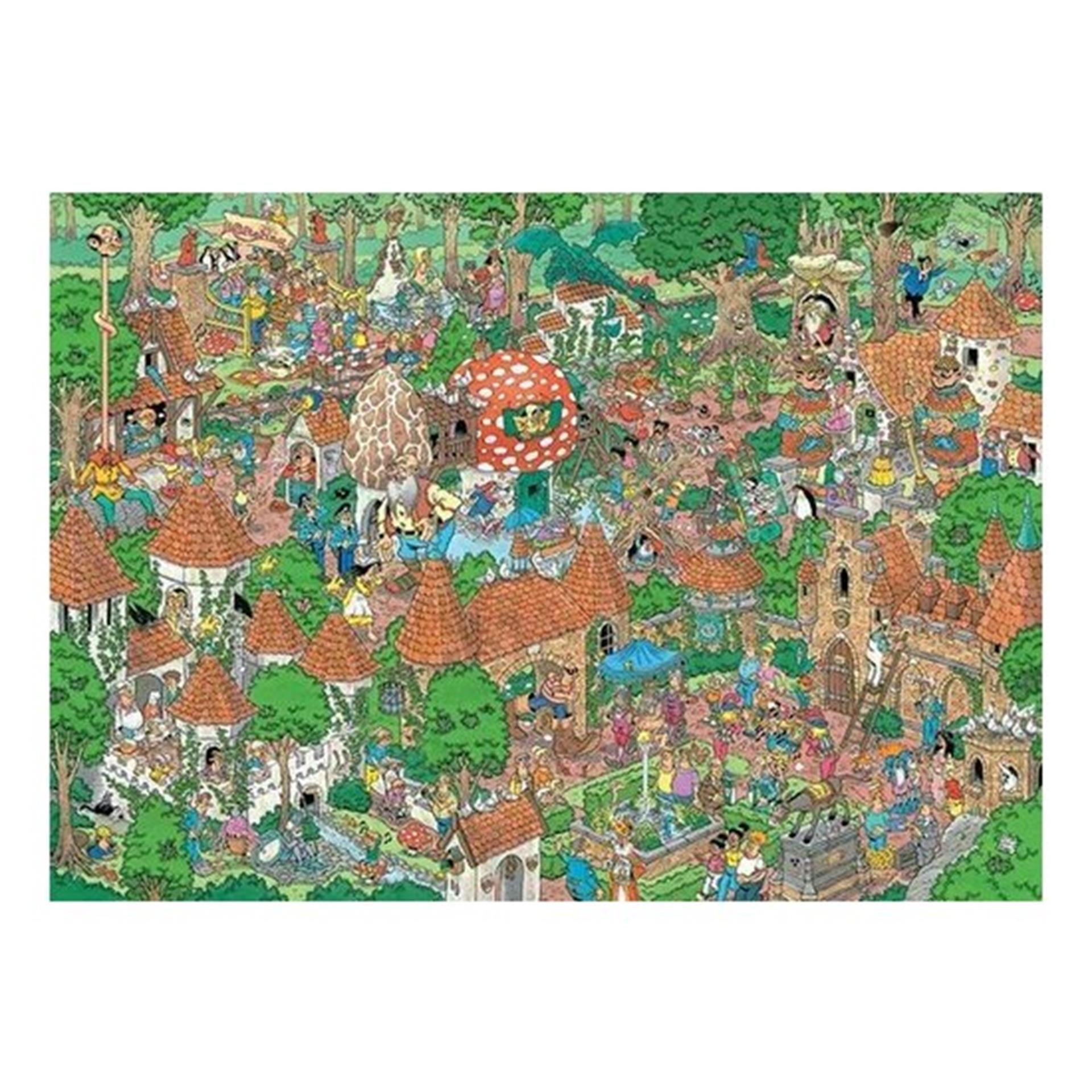 Jumbo jvh puzzel sprookjesbos 1000pcs
